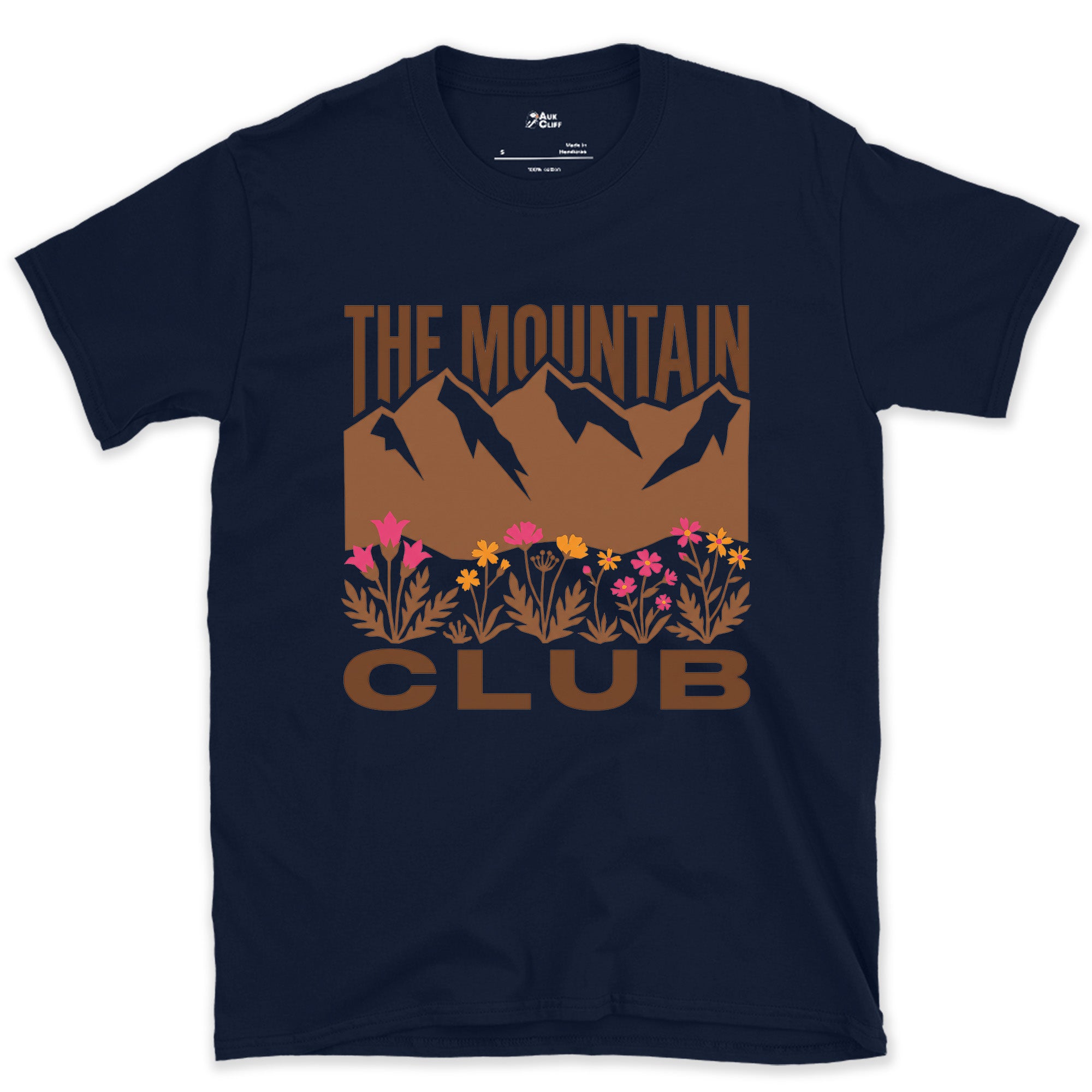 Last Light on the Range design on a Navy Gildan Softstyle t-shirt