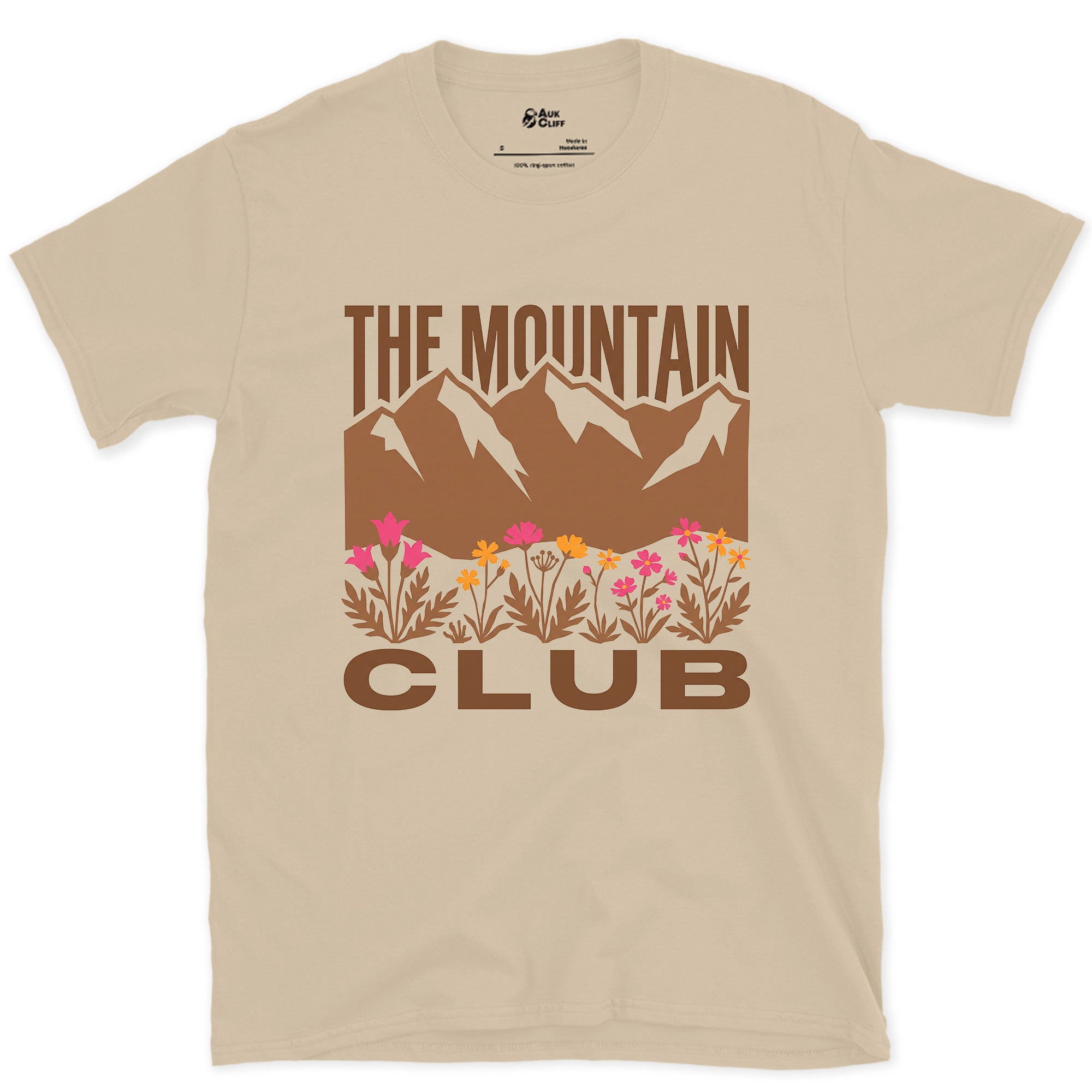 Last Light on the Range design on a Sand Gildan Softstyle t-shirt