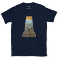 The Summit Panorama From the Trig Pillar T-shirt