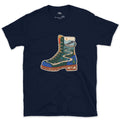The Trail Climbs the Boot T-shirt