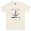 The Wind Picks the Day, Wet by the Headland design on a Natural Gildan Softstyle t-shirt