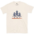 Three Pines, Three Heights T-shirt