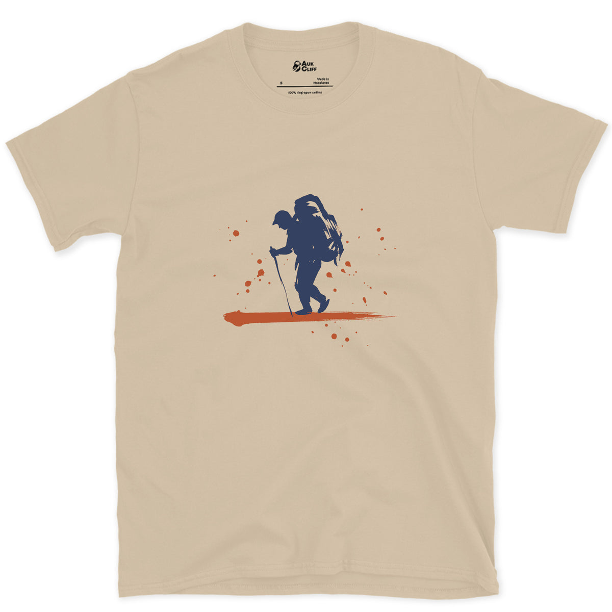 Under the Pack design on a Sand Gildan Softstyle t-shirt