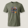 Captain Puffin Van Life Campfire T-Shirt