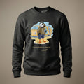 Captain Puffin Van Life Surfer Sweatshirt