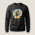 Captain Puffin Van Life Surfer Sweatshirt