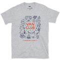 Wherever It Stops, Van Club design on a Sport Grey Gildan Softstyle t-shirt