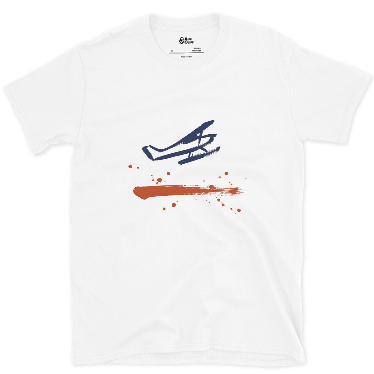 Wings, Floats, Nothing Else design on a White Gildan Softstyle t-shirt