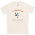 Smallest Voice on the Hill, Wren Badge design on a Natural Gildan Softstyle t-shirt