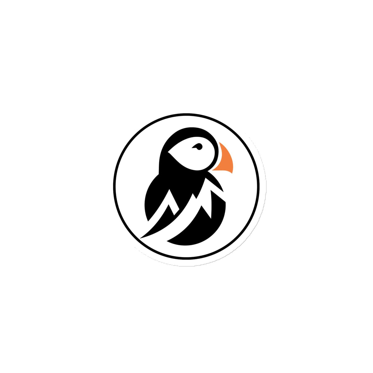 AukCliff AukCliff Puffin Round Magnet 3″×3″ AukCliff Puffin Round Magnet