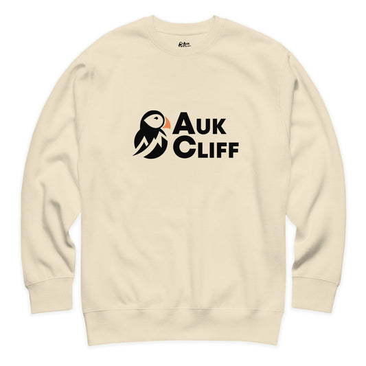 AukCliff AukCliff Sweatshirt Bone / S AukCliff Logo Sweatshirt