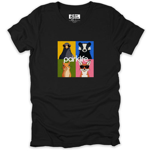 AukCliff Britpop T-shirt Black / S Parklife Britpop Tribute T-shirt