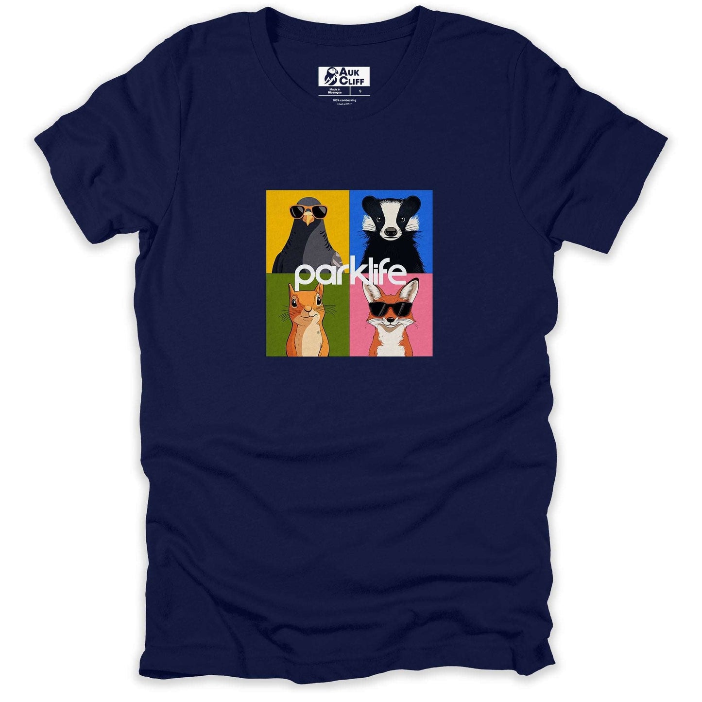 AukCliff Britpop T-shirt Navy / S Parklife Britpop Tribute T-shirt