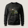 AukCliff® Captain Puffin Sweatshirt Black / S Captain Puffin™ Airborne Sweatshirt
