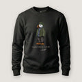 AukCliff® Captain Puffin Sweatshirt Black / S Captain Puffin “American Trailkeeper” Sweatshirt