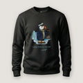 AukCliff Captain Puffin Sweatshirt Black / S Captain Puffin™ Arctic Sailor Sweatshirt