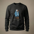 AukCliff® Captain Puffin Sweatshirt Black / S Captain Puffin “Nordic Wayfarer” Sweatshirt