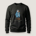 AukCliff® Captain Puffin Sweatshirt Black / S Captain Puffin “Nordic Wayfarer” Sweatshirt
