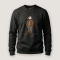 AukCliff® Captain Puffin Sweatshirt Black / S Captain Puffin “UK Rambler” Sweatshirt