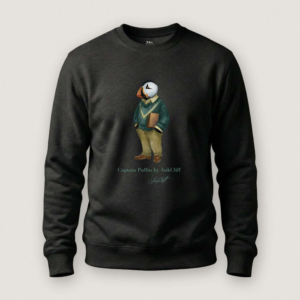 AukCliff Captain Puffin Sweatshirt Captain Puffin™ “The Ivy League” Sweatshirt