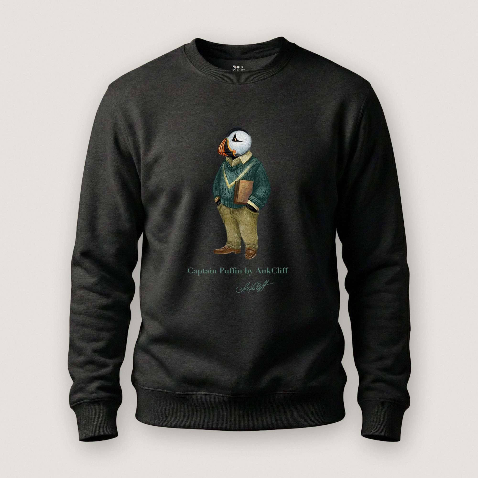 AukCliff Captain Puffin Sweatshirt Captain Puffin™ “The Ivy League” Sweatshirt