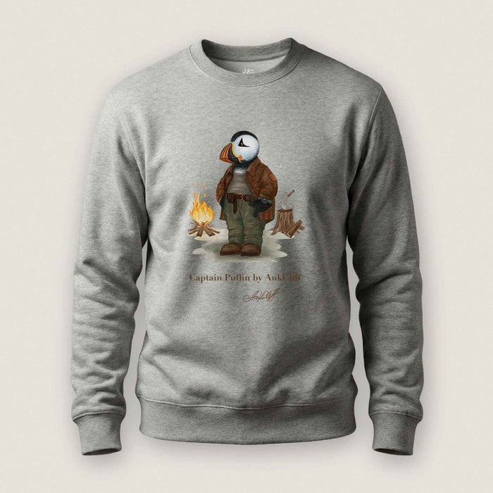 AukCliff Captain Puffin Sweatshirt Carbon Grey / S Captain Puffin™ Bushcraft Sweatshirt