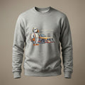AukCliff Captain Puffin Sweatshirt Carbon Grey / S Captain Puffin™ Rally Driver Sweatshirt