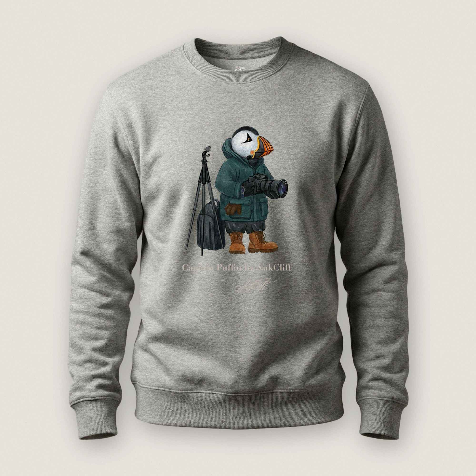 Captain Puffin Newfoundland Sweatshirt | AukCliff – AukCliff®
