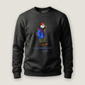 AukCliff Captain Puffin Sweatshirt Charcoal Heather / S Captain Puffin™ 90’s Outdoor Style Sweatshirt
