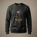 AukCliff Captain Puffin Sweatshirt Charcoal Heather / S Captain Puffin™ Adventure Archaeologist Sweatshirt