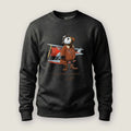 AukCliff Captain Puffin Sweatshirt Charcoal Heather / S Captain Puffin™ Bush Pilot Sweatshirt