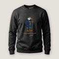 AukCliff Captain Puffin Sweatshirt Charcoal Heather / S Captain Puffin™ Coffeehouse Sweatshirt