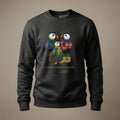 AukCliff Captain Puffin Sweatshirt Charcoal Heather / S Captain Puffin™ “Festive Family” Sweatshirt