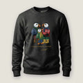AukCliff Captain Puffin Sweatshirt Charcoal Heather / S Captain Puffin™ “Festive Family” Sweatshirt
