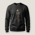 AukCliff® Captain Puffin Sweatshirt Charcoal Heather / S Captain Puffin™ “Puffer Vest Nomad” Sweatshirt
