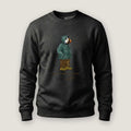 AukCliff Captain Puffin Sweatshirt Charcoal Heather / S Captain Puffin™ “Rainy Day Rambler” Sweatshirt