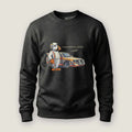 AukCliff Captain Puffin Sweatshirt Charcoal Heather / S Captain Puffin™ Rally Driver Sweatshirt