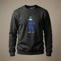 AukCliff Captain Puffin Sweatshirt Charcoal Heather / S Captain Puffin™ Retro Ski Sweatshirt