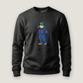 AukCliff Captain Puffin Sweatshirt Charcoal Heather / S Captain Puffin™ Retro Ski Sweatshirt