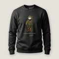 AukCliff Captain Puffin Sweatshirt Charcoal Heather / S Captain Puffin™ Safari Explorer Sweatshirt