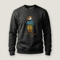 AukCliff Captain Puffin Sweatshirt Charcoal Heather / S Captain Puffin™ “Summer Scout” Sweatshirt