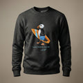 AukCliff Captain Puffin Sweatshirt Charcoal Heather / S Captain Puffin™ Surfer Sweatshirt