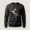 AukCliff Captain Puffin Sweatshirt Charcoal Heather / S Captain Puffin™ Surfer Sweatshirt