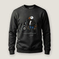 AukCliff Captain Puffin Sweatshirt Charcoal Heather / S Captain Puffin™ “The Café Racer” Sweatshirt