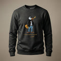 AukCliff Captain Puffin Sweatshirt Charcoal Heather / S Captain Puffin™ “The Rock Band Rebel” Sweatshirt
