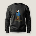 AukCliff Captain Puffin Sweatshirt Charcoal Heather / S Captain Puffin™ “The Wanderer” Sweatshirt
