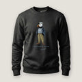AukCliff Captain Puffin Sweatshirt Charcoal Heather / S Captain Puffin™ “The Yacht Captain” Sweatshirt