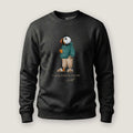 AukCliff® Captain Puffin Sweatshirt Charcoal Heather / S Captain Puffin™ “Trail Après” Sweatshirt