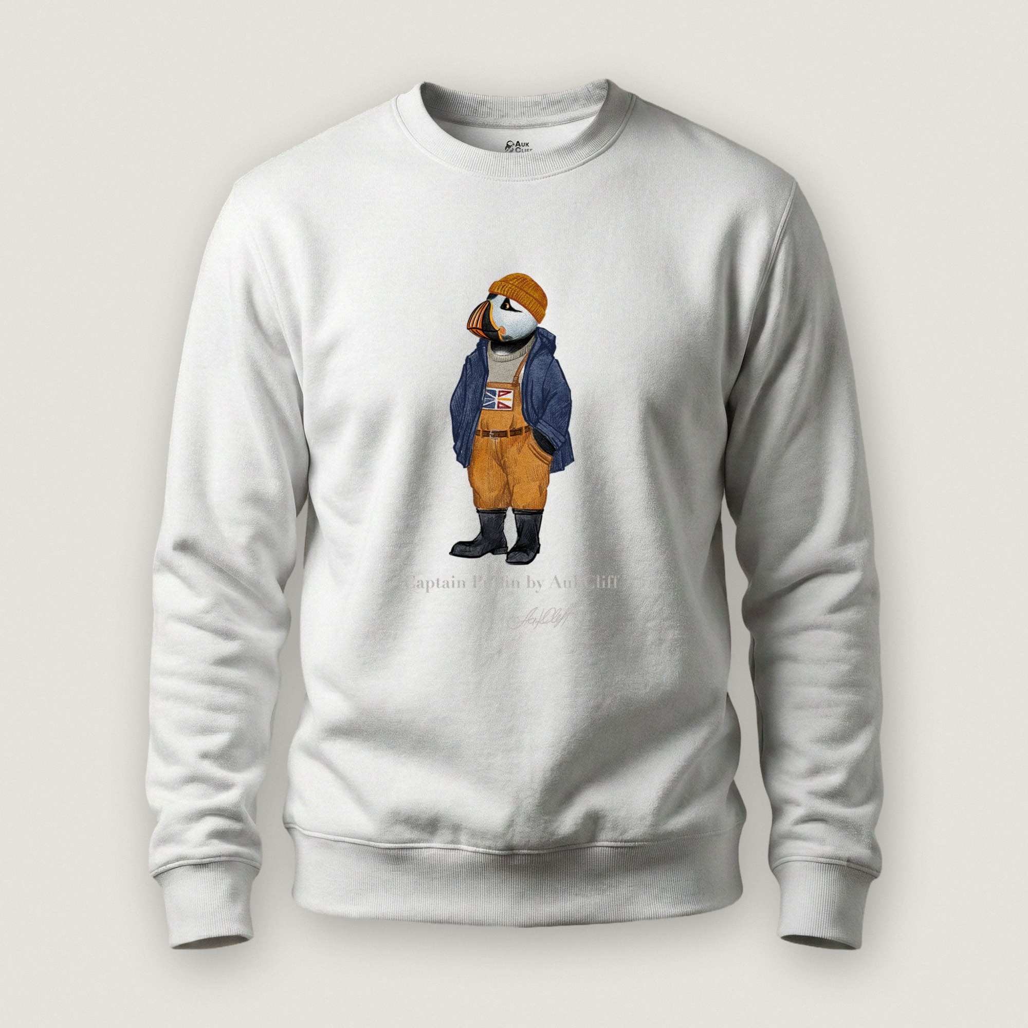 Captain Puffin Newfoundland Sweatshirt | AukCliff – AukCliff®