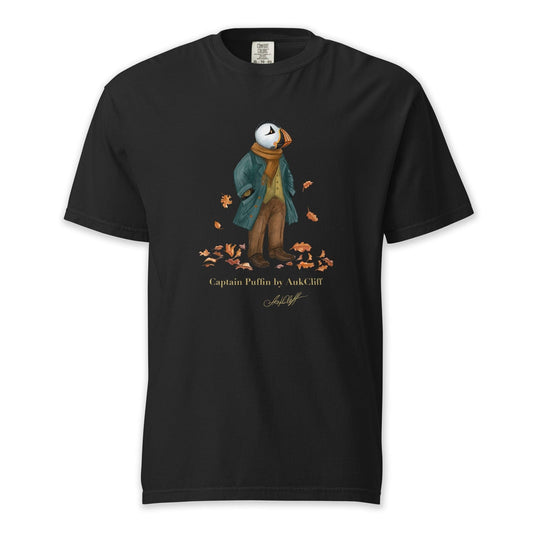 AukCliff Captain Puffin T-shirt Black / S Captain Puffin™ “Autumn Wanderer” Comfort Colors T-Shirt